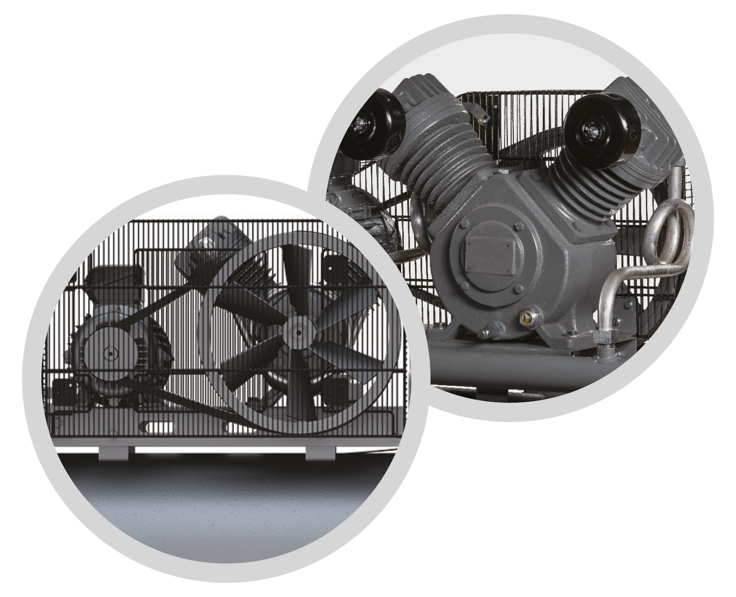 Piston Compressor Series ( 1,5 - 10 hp )